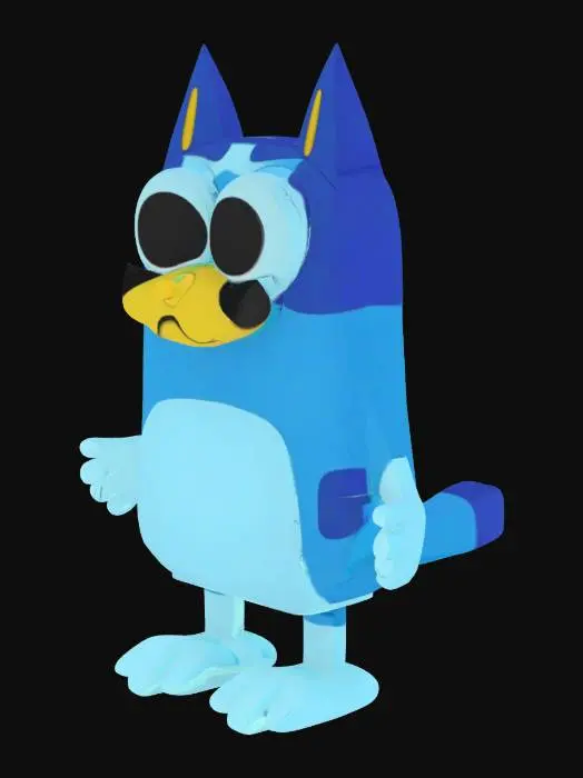 3D model for Bluey Heeler