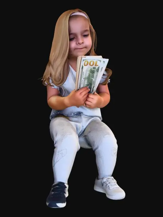 3D model for Counting Her Fortune