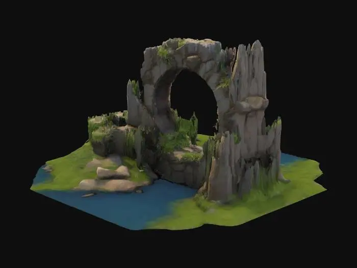 3D model for Arch of Eternity