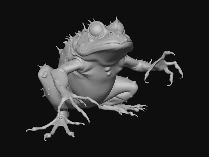 3D model for Midnight Toad