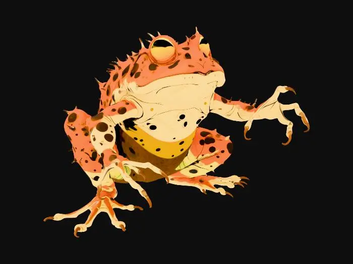 3D model for Midnight Toad