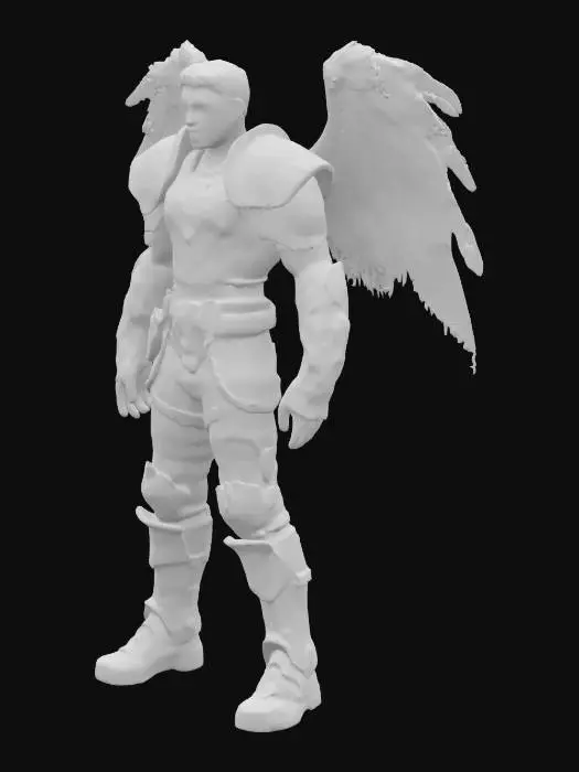 3D model for Winged Guardian