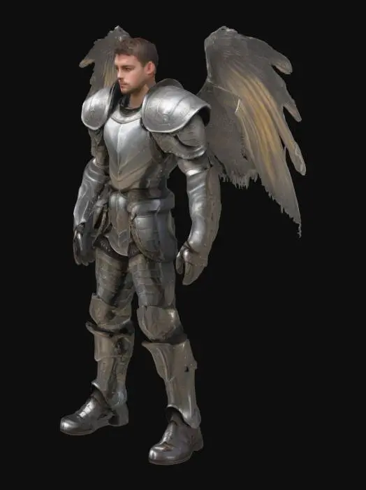 3D model for Winged Guardian