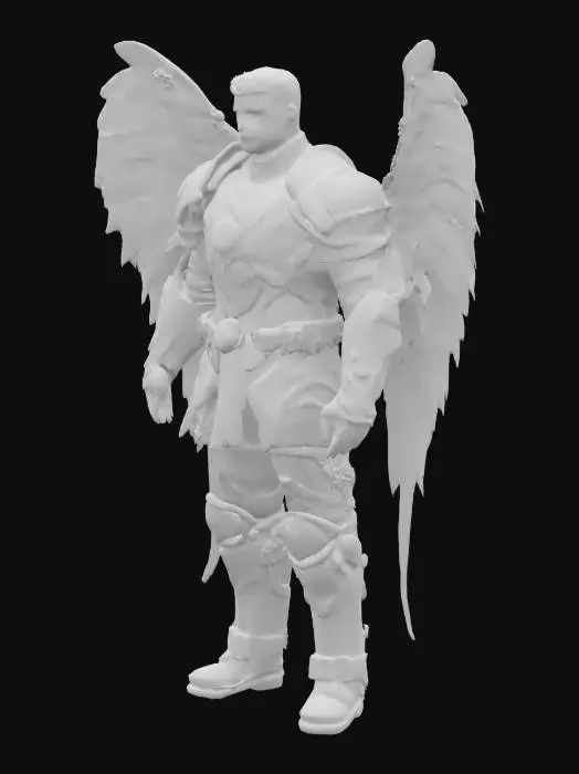 3D model for Winged Guardian
