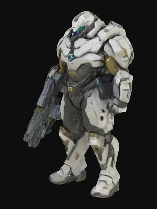 3D model for Armored Sentinel
