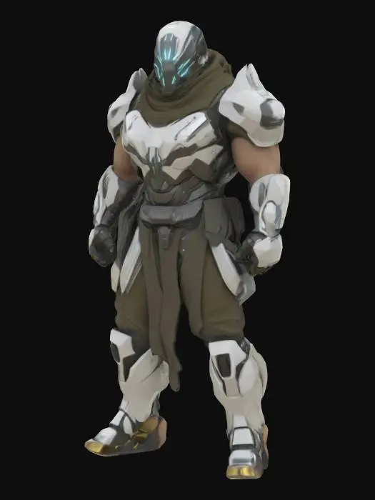 3D model for Desert Guardian