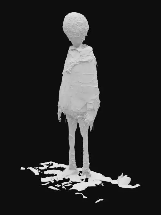 3D model for Desolate Wanderer