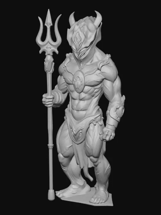 3D model for Trident Guardian