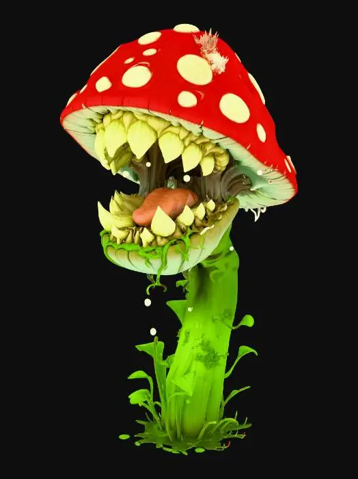 3D model for Mushroom Monster