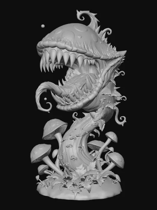 3D model for Carnivorous Cap