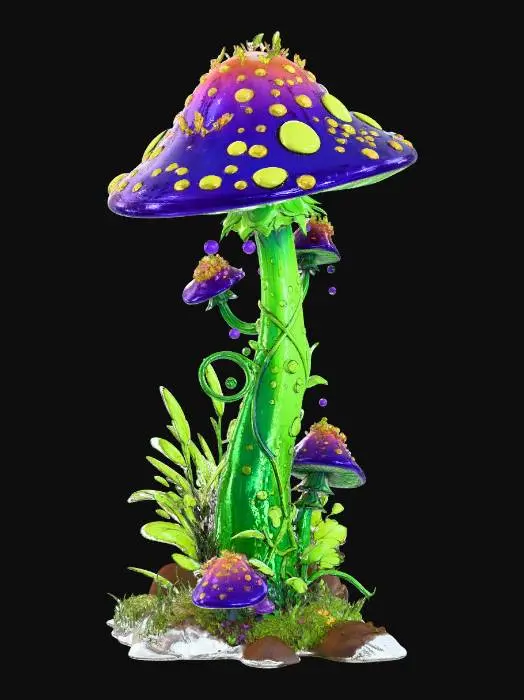 3D model for Enchanted Fungi
