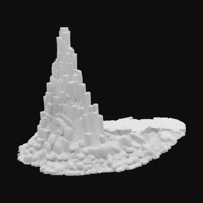 3D model for Portal of Fractured Stone