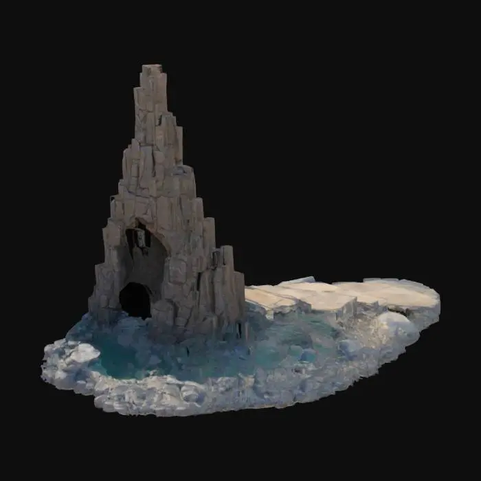 3D model for Portal of Fractured Stone
