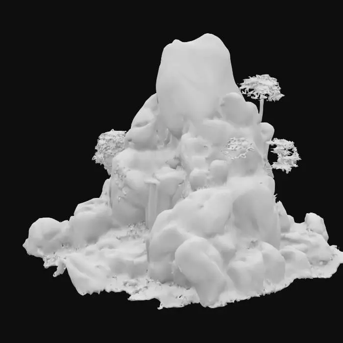 3D model for Serene Peak