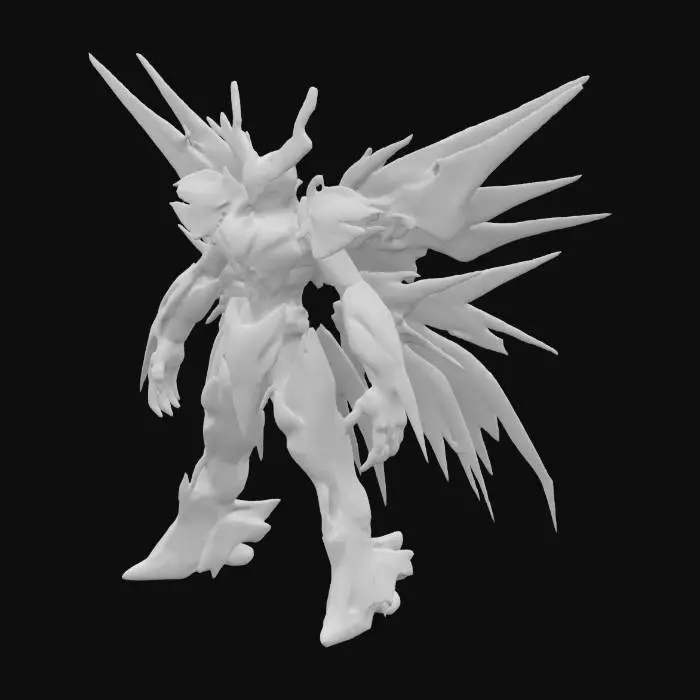 3D model for Titan of the Frozen Sky