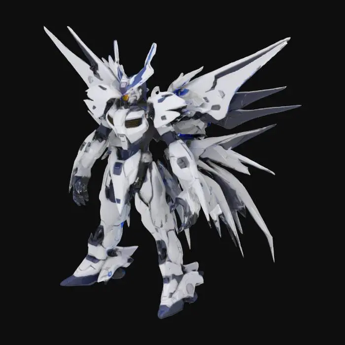 3D model for Titan of the Frozen Sky