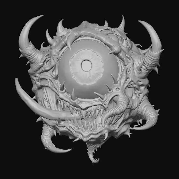 3D model for The Eye of Chaos