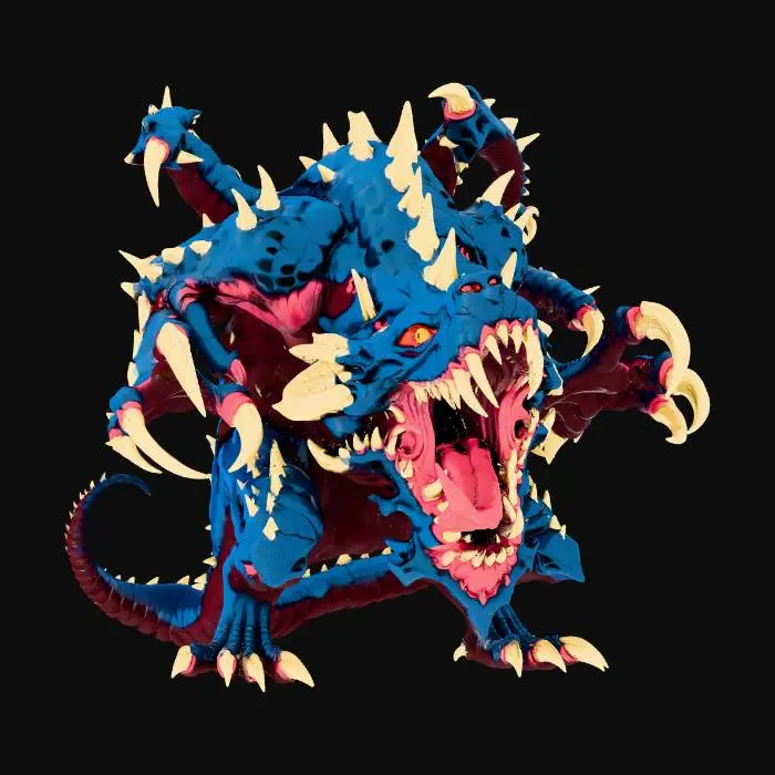 3D model for Ferocious Hydra