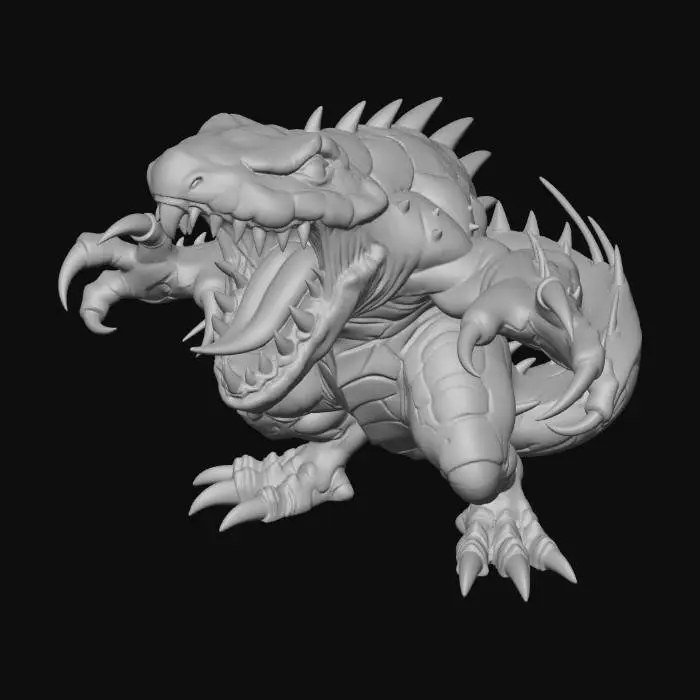 3D model for Swamp Monster