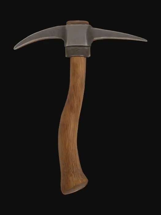 3D model for Wooden Pickaxe