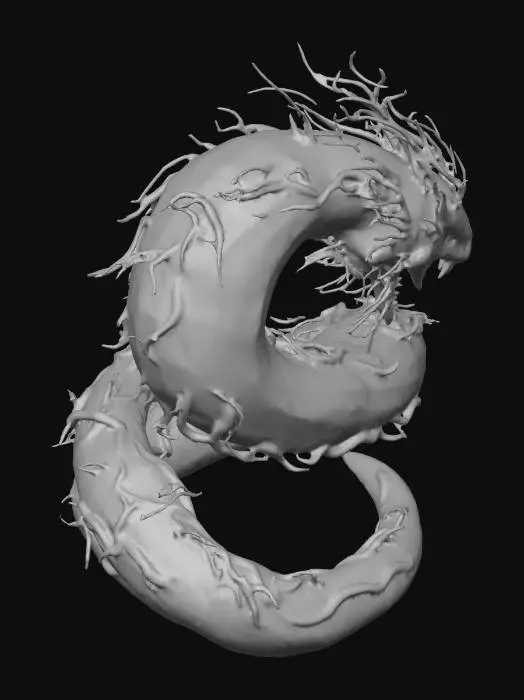 3D model for Storm Serpent