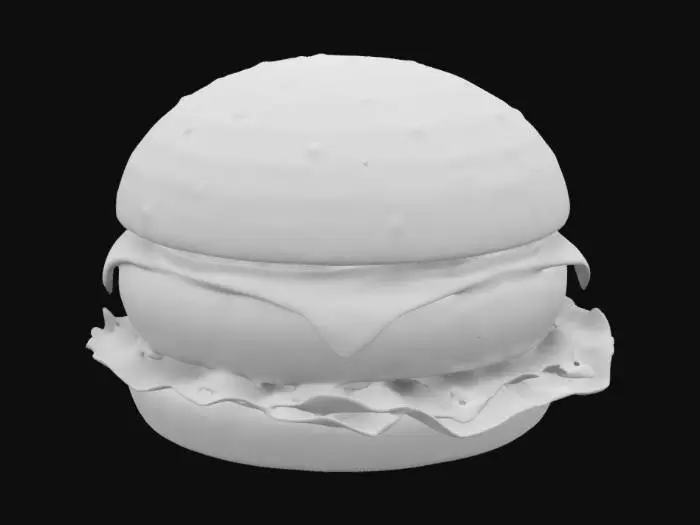 3D model for 一个汉堡包