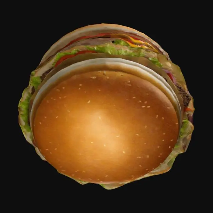 3D model for 一个汉堡包