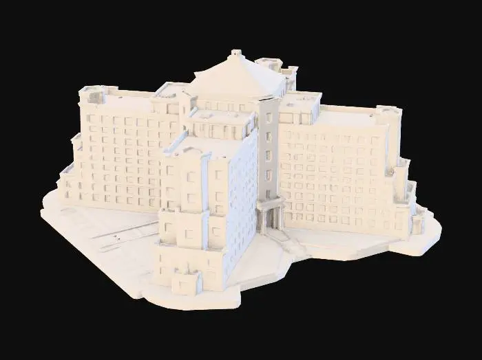 3D model for Baldwin Towers - Eddystone, Pa