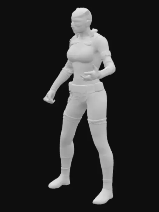 3D model for Cat woman dark knight