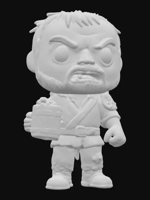 3D model for Medieval Bully