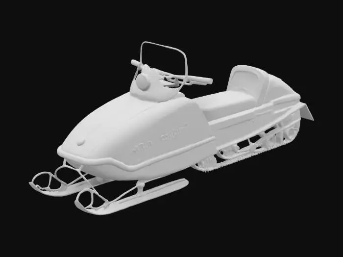 3D model for Snowmobile Classic