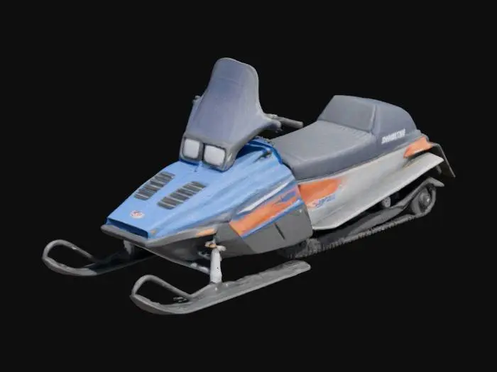 3D model for Snow Racer