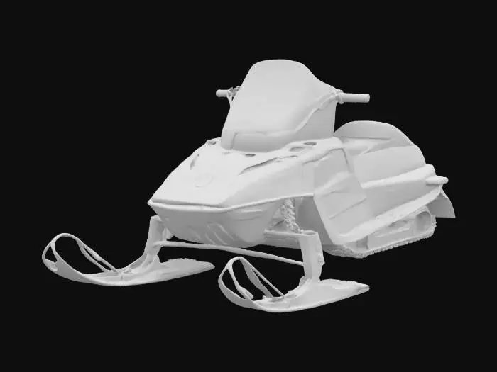 3D model for Snowmobile Classic