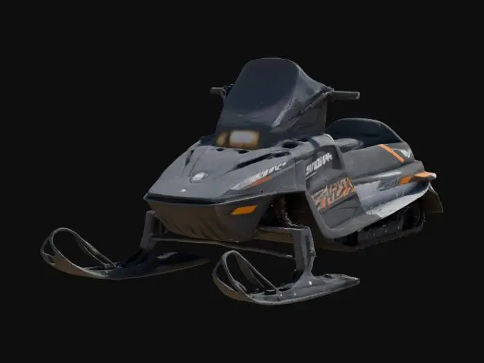 3D model for Snowmobile Classic