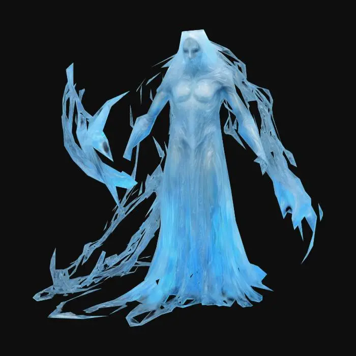 Translucent Transparent Wraith Icewraith 3D Models for Free Download - Meshy