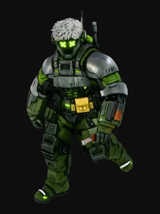 3D model for X-Eyed Nightwatch