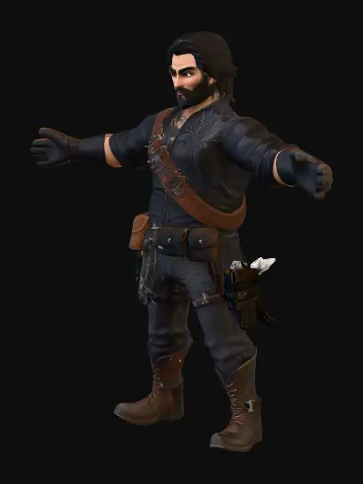 3D model for Bandit Noir