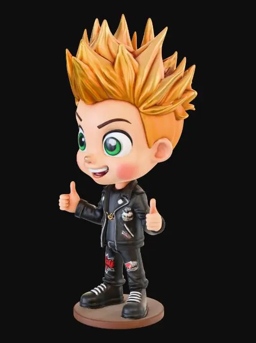 3D model for Rockstar Kid