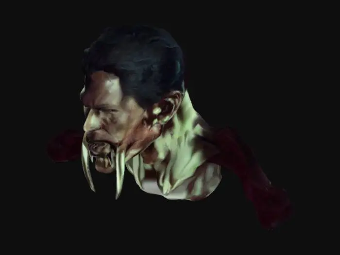 3D model for escultura de cabeza humana