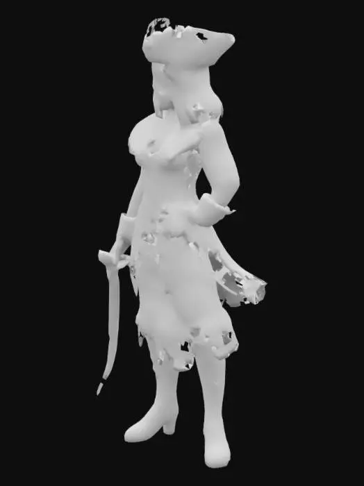 3D model for Cinderella (Disney Pirate Princess)