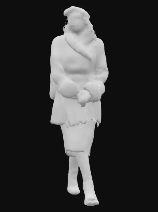 3D model for Peggy Blumquist (Kirsten Dunst) from Fargo