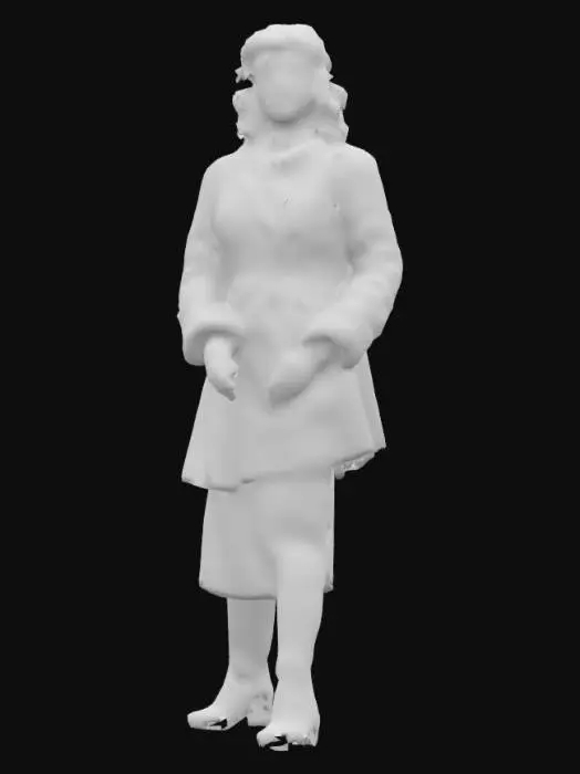 3D model for Peggy Blumquist (Kirsten Dunst) from Fargo