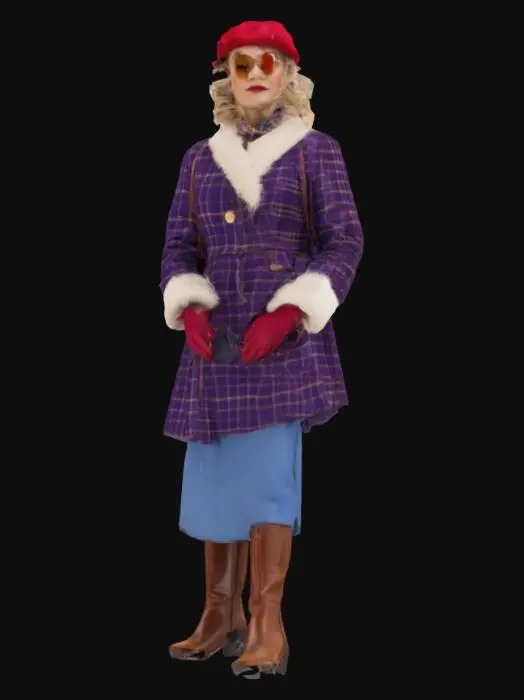 3D model for Peggy Blumquist (Kirsten Dunst) from Fargo