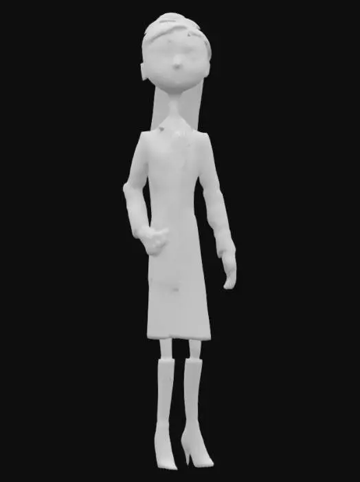 3D model for Lucy Wilde from Despicable Me