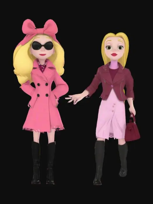 3D model for Heartfilia & Abigail MacPoodles