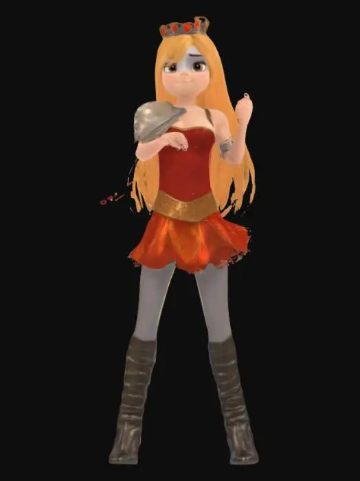 3D model for Apple White (Dragon Games)