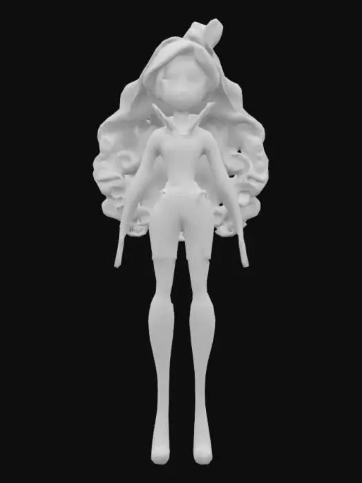 3D model for Apple White (Casual)