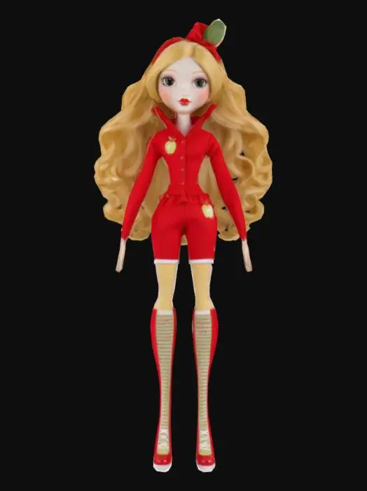 3D model for Apple White (Casual)