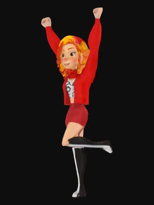 3D model for Schicksal Claus (School Spirit)