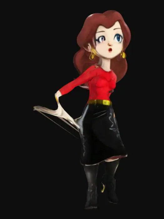 3D model for Pauline (casual)